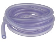 Wężyk do paliwa, oleju Ø 7mm (7,0x14,0), PVC+PU, przeźroczysty, niebieski