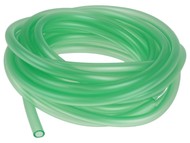 Wężyk do paliwa, oleju Ø 5mm (5,0x7,0), PVC, przeźroczysty, zielony