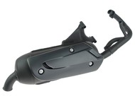Tłumik APRILIA Mojito, Scarabeo, Sport City, SR50 Factory, SR50 Motard, SR50 Racing, SR50 Street; DERBI Atlantis, Boulevard, GP1, Sonar 50 - z silnikiem PIAGGIO 50cc 2T