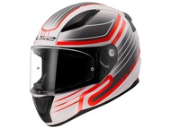 Kask LS2 FF353 RAPID II CIRCUIT biało-czerwony (57-58cm / M)