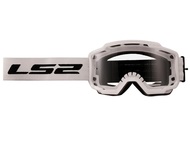 Gogle motocyklowe LS2 Charger Clear Vision (przezroczysta szybka) białe