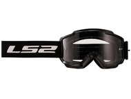 Gogle motocyklowe LS2 Charger Clear Vision (przezroczysta szybka) czarne
