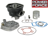 Cylinder PIAGGIO Nrg, Zip 50 2T L/C (modele powyżej 2000r); GILERA Runner, Dna; DERBI Gp1; APRILIA SR50 - 70cm3, Ø47,00mm, sworzeń 12mm (zestaw z głowicą)