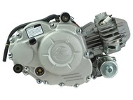 Silnik typ ZS1P44FMC - 50cm3, 4T, automat, rozrusznik elektryczny, srebrny - do motocykli APOLLO RXF 50 MINI i innych Pit Bike, Dirt Bike, Mini Cross (gaźnik, moduł, cewka, regulator w zestawie)