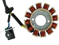 Stojan alternatora JUNAK 607 50cc 4T E5 (12 cewek, 5 przewodów)