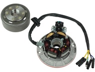 Stojan alternatora do silnika YX150, YX160 (6 cewek, 5 przewodów) 150/160cm3 - do motocykli typu Pit Bike, Dirt Bike, Cross (RXF, MRF, YCF, KAYO) + koło magnesowe
