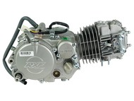 Silnik typ 1P56FMJ - 150cm3, 4 biegi, manualny, srebrny - do motocykli APOLLO RXF 150 Freeride i inne Pit Bike, Dirt Bike, Cross