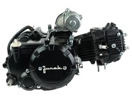 Silnik typ 139FMB - 50cm3, 4 biegi, manualny, górny rozrusznik, czarny - do motorowerów JUNAK 904, 905 (Euro 4) i 905, 906, ADV 50 (Euro 5) - bez pokrywy iskrownika