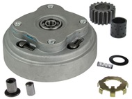 Sprzęgło kompletne do  silnika 139/147/152FMB manualne (2 tarcze) - do motorowerów Romet, Router, Junak, Barton, Benzer, GB Motors, Kingway, Zumico, Zipp i innych 50/70/110cm3 + elementy dodatkowe
