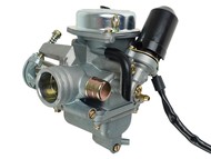 Gaźnik ATV 150-200 Automat - SHINERAY XY150ST, XY200ST; BASHAN 150/180/200 - gardziel 21,0mm, przepustnica Ø22mm, ssanie automatyczne