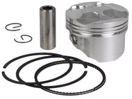 Tłok JUNAK RX ONE 125 ciecz (E5), RSL 125, SC 125, X-Ray 125; BARTON Blade R 125, Stratos 125 - 125cc, ø58,00mm (komplet)