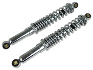 Amortyzator tylny SIMSON S50, S51, S70 (350x8x8mm) - chrom, komplet 2 sztuki