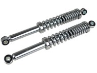 Amortyzator tylny JAWA 50 23P Mustang, 20P skuter (325x8x8mm) - chrom, komplet, 2 sztuki