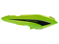 Osłona pod siedzenie JUNAK Racer 125 (obudowa boczna, tylna) prawa, czarno-zielona