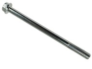 Śruba montażowa  M6 / długość  80mm/86mm / na klucz 8mm z kołnierzem, chrom