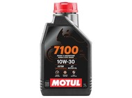Olej MOTUL 7100 4T Ester 10W30 - 100% syntetyczny olej do silników 4-suwowych - opakowanie 1 litr