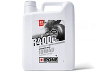Olej IPONE R4000 RS 4T Ester 10W40 - półsyntetyczny olej do silników 4-suwowych - opakowanie 4 litry