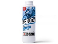 Olej IPONE SCOOT 4 4T 10W40  - półsyntetyczny olej do silników 4-suwowych - opakowanie 1 litr