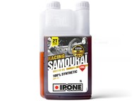 Olej IPONE SAMOURAI Racing 2T Smell - 100% syntetyczny olej do silników 2-suwowych - opakowanie 1 litr z dozownikiem