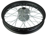 Koło 16" x 1,85 - do motocykli Cross, Pit Bike, Dirt Bike - KAYO, MRF, YCF (tył, stalowe, czarne)