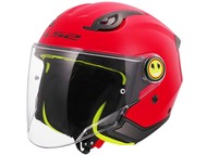 Kask LS2 OF622 FUNNY II SOLID czerwony (47-48cm / S Junior) 