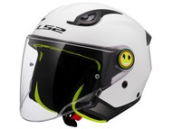 Kask LS2 OF622 FUNNY II SOLID biały (47-48cm / S Junior) 