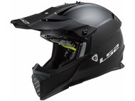 Kask LS2 MX437 FAST EVO Mini czarny mat (51-52cm / L Junior)