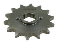 Zębatka przednia HONDA CB 250, CMX 250; DERBI DXR 200/250; KREIDLER Mustang 200/250, REX 150/200; BAROSSA 250/300; YAMAHA YFM 90; JUNAK M11, M16 320 - typ 520, 14 zębów