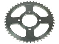 Zębatka tylna JUNAK RX ONE 125 - typ 428, ø58mm, 45 zębów (srebrna, cynkowana)