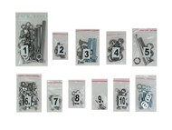 Komplet śrub, nakrętek i podkładek na cały pojazd do ROMET KADET M780 (śruby nierdzewne)