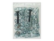 Komplet śrub, nakrętek i podkładek na cały pojazd do ROMET KADET M780 (śruby ocynk)