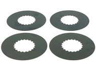 Tarcza przekładka sprzęgła SIMSON S51, SR50 - grubość 0,6mm - 4 sztuki, komplet do sprzęgła 5-cio tarczowego