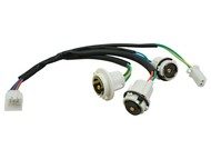 Wiązka lampy tylnej MOTOBI Wilga, ZIPP Vapor, ROMET 727, ROUTER Bassa, BARTON 21 Citizen, MOTO VENTUS Prymus, KINGWAY Coliber (oprawki żarówek)