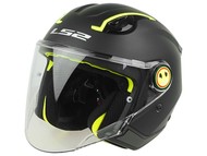 Kask LS2 OF622 FUNNY II SOLID czarny mat (49-50cm / M Junior) 