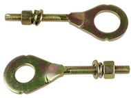 Napinacz łańcucha HONDA CG125 - uniwersalny do innych motocykli i motorowerów - Ø12mm i Ø18mm, gwint M6 (komplet, 2 szt)