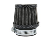 Filtr powietrza stożek CARBON mały - łącznik prosty ø38mm