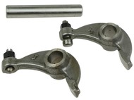 Dźwigienka zaworowa silnika PIAGGIO Zip, Liberty, Fly 50 4T 2V / VESPA ET4, LX / APRILIA Scarabeo, Sport City / DERBI Atlantis, Boulevard 50 4T 2V (komplet, 2 sztuki + wałek)