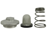 Korek spustu oleju silnika / filtra oleju GY6  50/80 - ROMET, ROUTER, BARTON, JUNAK, KYMCO, ZIPP i inne skutery z silnikiem 4T 50/80cm3 (M30x1,5) + filtr siatkowy + oring