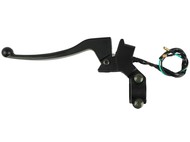 Korpus dźwigni hamulca tylnego RALLY, SHOTGUN, ŻBIK, KOYOT i inne skutery - komplet z dźwignią (czarną)