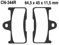 Klocki hamulcowe CN-344R (FA344R) - ATV CF MOTO C-Force 500/520/550/600/800 X6, X7, X8; YAMAHA Grizzly 660 - tył