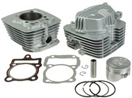 Cylinder BASHAN, ZONGSHEN, KINROAD, SHINERAY 250 powietrze (167FMM, CG250) - 250cm3, Ø67,00mm, sworzeń 16mm - ATV 250 (zestaw z kompletną głowicą)