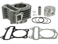 Cylinder GY6  90cm3 - skutery z silnikiem 4T - Romet, Router, Barton, Junak, Kymco, Longjia, Motobi, Moto Ventus, Kingway, Torq, Zipp - 90cm3, Ø51,00mm, sworzeń 13mm