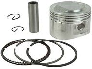 Tłok GY6  90cm3 - skutery z silnikiem 4T 90cm3 - Romet, Router, Barton, Junak, Kymco, Longjia, Motobi, Moto Ventus, Kingway, Zipp i inne - Ø50,00mm, sworzeń 13mm