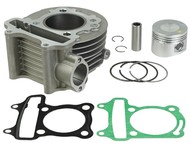 Cylinder GY6 125cm³ Euro 4, Euro 5 - KYMCO Agility City, R16+, S 125, Like 125 4T i inne maxiskutery Romet, Barton, Junak, Torq (E4, E5) - 125cm3, Ø52,40mm, sworzeń 15mm