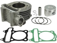 Cylinder GY6 150cm³ Euro 4, Euro 5 - KYMCO Agility City, R16+, S 125, Like 125/150 4T i inne maxiskutery Romet, Barton, Junak, Torq (E4, E5) - 150cm3, Ø57,40mm, sworzeń 15mm