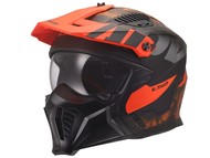 Kask LS2 OF606 DRIFTER GAS grey-orange (61-62cm / XL) 