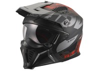 Kask LS2 OF606 DRIFTER GAS grey-red (57-58cm / M) 