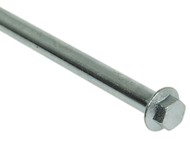 Oś mocowania silnika (wahacza) GY6 50/80 - skutery z silnikiem 4T (średnica 10mm / długość 170mm/180mm / gwint M10x1,25) + nakrętka