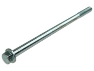Śruba mocowania karteru do silnika GY6 50/80 - skutery z silnikiem 4T 50/80cm3 - Romet, Router, Barton, Junak, Motobi, Moto Ventus, Kingway, Zipp (gwint M6 / długość 100mm/106mm / na klucz 8mm)