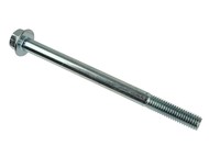 Śruba montażowa  M8 / długość 110mm/118mm / na klucz 12mm z kołnierzem - do mocowania silnika do ramy motorowerów FERRO 900 - górna